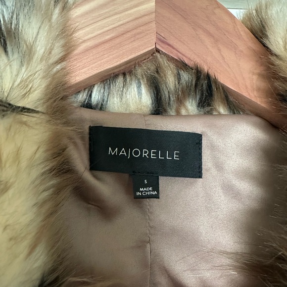 Majorelle faux fur jacket. Size S - Picture 2 of 3